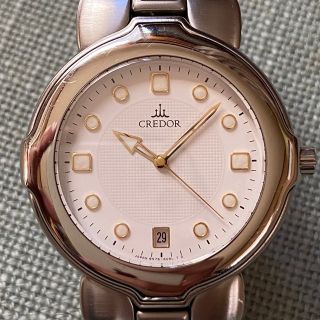 グランドセイコー(Grand Seiko)の美品 CREDOR 腕時計 メンズ  36mm Hattori SEIKO(腕時計(アナログ))