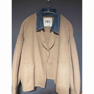 ザラ(ZARA)のZARA ウールショートコート 新品未使用(その他)