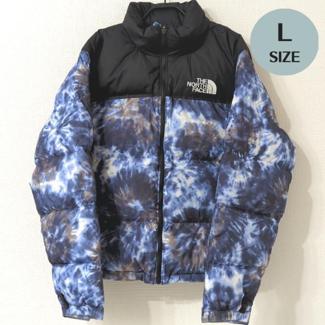 THE NORTH FACE(ザノースフェイス)の【新品】ノースフェイス ダウン ヌプシ ジャケット / ブルー L メンズのジャケット/アウター(ダウンジャケット)の商品写真