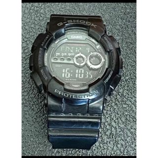 ジーショック(G-SHOCK)のGショック　型番3263 BLACK 稼動品(腕時計(デジタル))