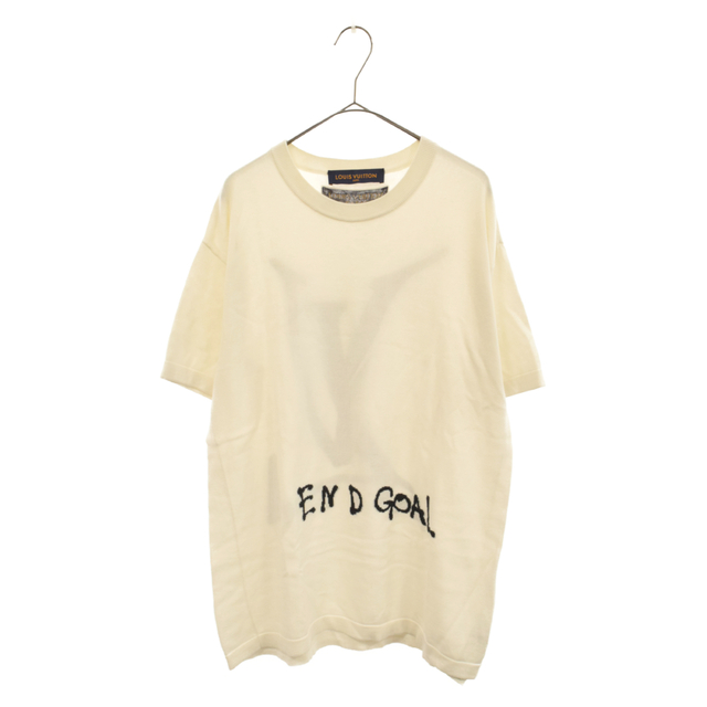 21AW LOUIS VUITTON エンドゴール LVニットTシャツ クリーム | labiela.com