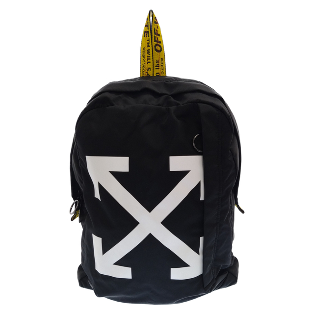 OFF-WHITE オフホワイト 19AW CARRYOVER EASY BACKPACK OMNB019E19E48024 キャリーオーバーイージーバックパック リュック ブラック | フリマアプリ ラクマ