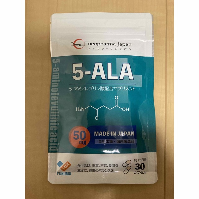 ネオファーマジャパン5_ALA50mg 食品/飲料/酒の健康食品(アミノ酸)の商品写真