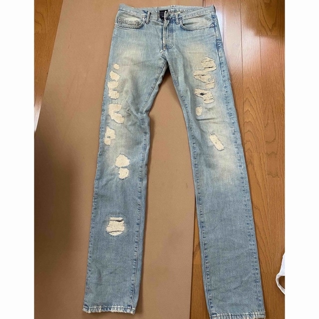 DIOR HOMME(ディオールオム)のDIOR HOMME 06SS ダメージデニム size:29 ディオールオム メンズのパンツ(デニム/ジーンズ)の商品写真