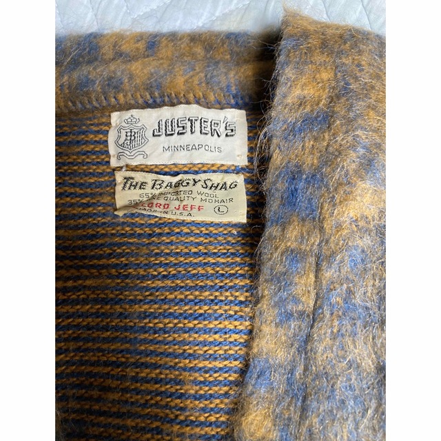 VINTAGE JUSTERS MOHAIR CARDIGAN