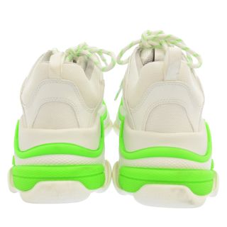 BALENCIAGA バレンシアガ Triple S トリプルエス ローカット ダッド スニーカー ホワイト/グリーン 536737