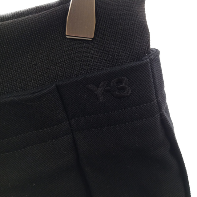 Y-3(ワイスリー)のY-3 ワイスリー ×adidas　×アディダス　ショート丈コットンスカート　ブラック　AN5002 レディースのスカート(ひざ丈スカート)の商品写真