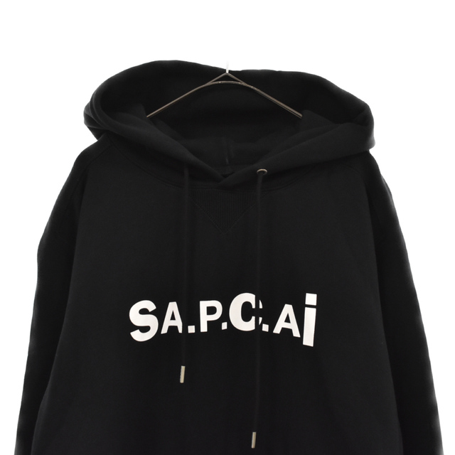 sacai　サイドジップロゴパーカー