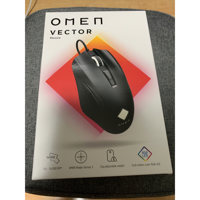 hp - HP OMEN VECTOR Mouse 新品未使用 ゲーミングマウスの通販 hp - HP OMEN VECTOR Mouse 新品未使用 ゲーミングマウスの通販