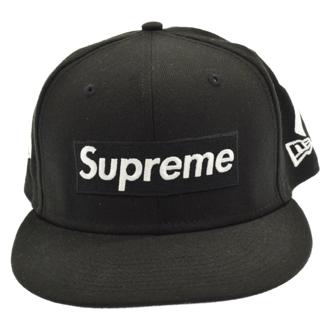 SUPREME シュプリーム ×New Era New York Yankees Box Logo New Era ベースボールキャップ ブラック