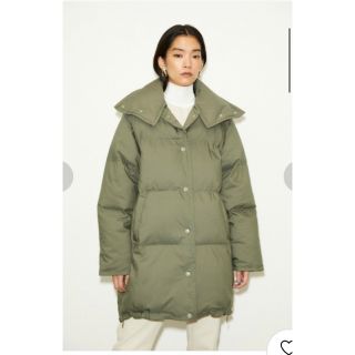 スライ(SLY)の【THROW】STAND OVER PADDING COAT(ロングコート)