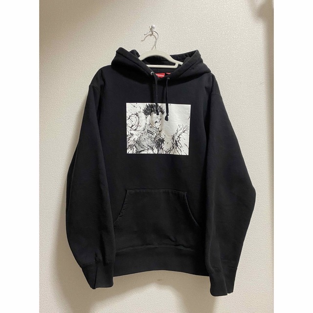 Supreme AKIRA Arm Hooded Sweatshirt 黒 L