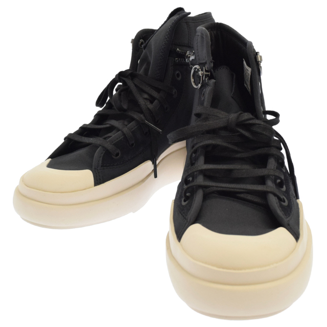 Y-3(ワイスリー)のY-3 ワイスリー AJATU COURT HIGH アジャツコート ハイカットスニーカー ブラック US7.5/25.5cm GW8618 メンズの靴/シューズ(スニーカー)の商品写真