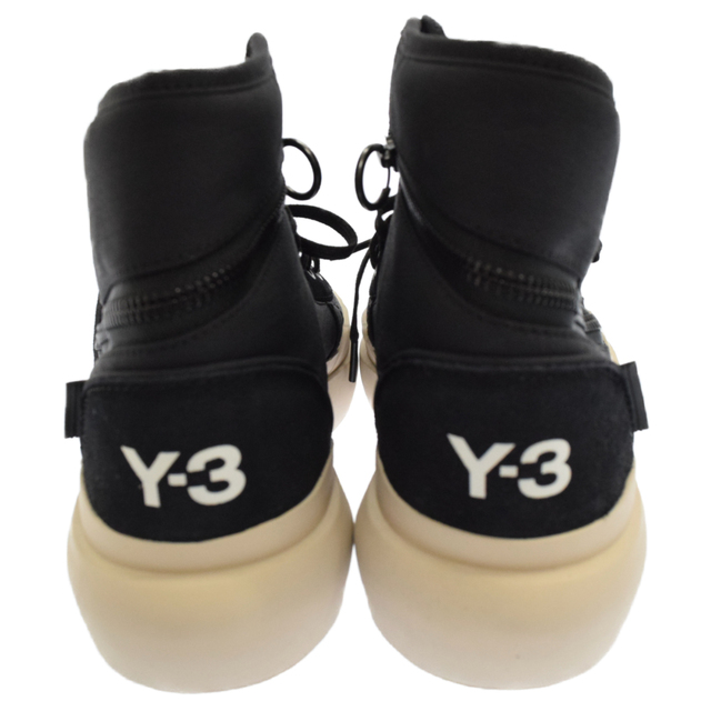 Y-3(ワイスリー)のY-3 ワイスリー AJATU COURT HIGH アジャツコート ハイカットスニーカー ブラック US7.5/25.5cm GW8618 メンズの靴/シューズ(スニーカー)の商品写真