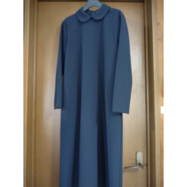 極美品 yori ヨリ ラウンドカラードレスワンピース 38