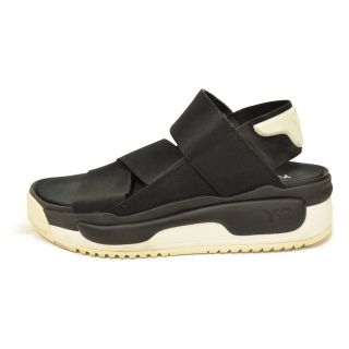 ワイスリー(Y-3)のY-3 ワイスリー 22SS HOKORI SANDAL ホコリ ストラップサンダル GX1059 ブラック/ホワイト(サンダル)