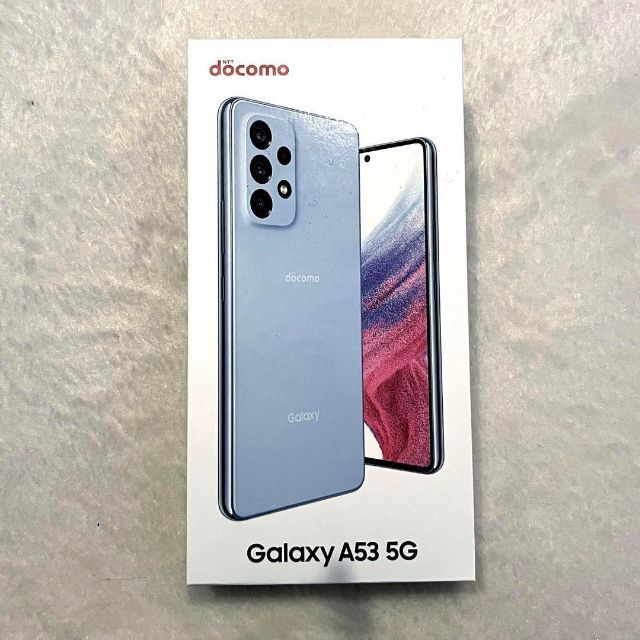 SAMSUNG - GALAXY A53 5G (SC-53C)オーサムブルー SIMフリー 本体の