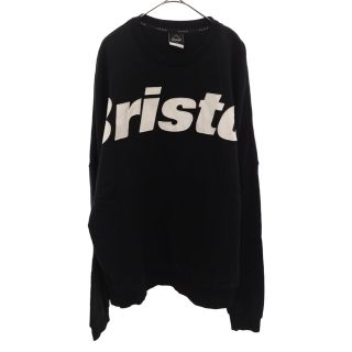 エフシーアールビー(F.C.R.B.)のF.C.R.B./F.C.Real Bristol/FCRB エフシーアールビー/エフシーレアルブリストル BIG LOGO CREWNECK SWEAT FCRB-210059 ビッグロゴクルーネックスウェット ブラック(スウェット)