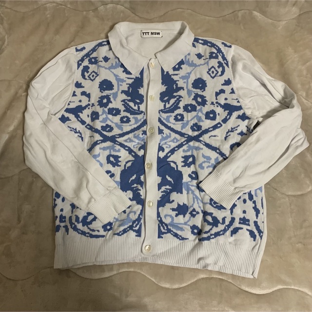 東京銀座オフライン販売 TTT_MSW 21ss persia knit polo cardigan ...