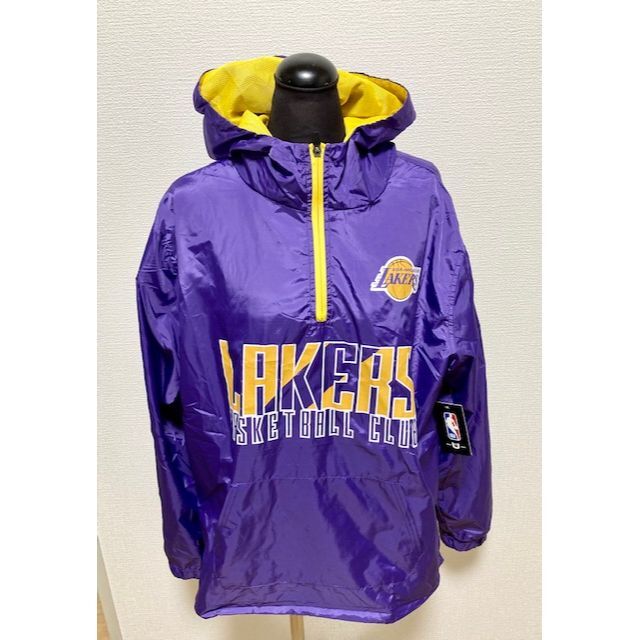 やや難有★Los Angeles LAKERS レイカーズ ウインドブレーカー