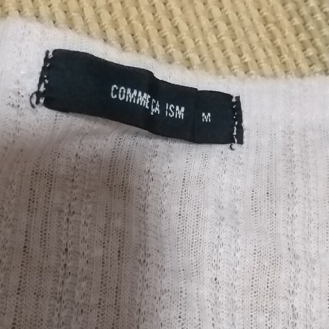 COMME CA ISM(コムサイズム)のコムサイズム 半袖 ベージュ 肌着 M レディースのトップス(カットソー(半袖/袖なし))の商品写真