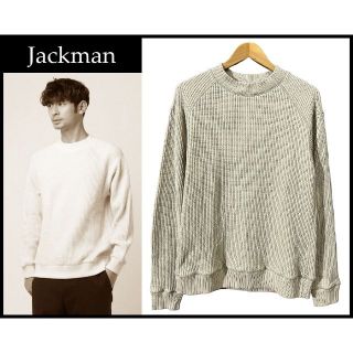 ジャックマン(Jackman)のXLサイズ ジャックマン JM7653 ボリューム ビッグワッフル トップス(Tシャツ/カットソー(七分/長袖))