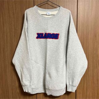 エクストララージ(XLARGE)のxlarge × champion コラボ　グレー(スウェット)