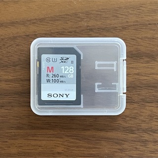 ソニー(SONY)のSony SDXC 128GB UHS-II 260MB/s 4K対応 U3純正(ミラーレス一眼)
