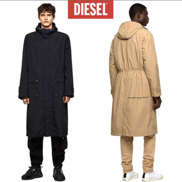 最終値下げ！⭕DIESEL J-LUIS ディーゼル フーデッドコート