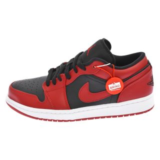 ナイキ(NIKE)のNIKE ナイキ AIR JORDAN 1 LOW GYM RED 553558-606 エアジョーダン 1 ロー ジムレッド ローカットスニーカー US9 レッド(スニーカー)