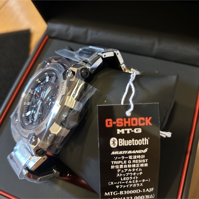 G-SHOCK(ジーショック)のG-SHOCK MTG-B3000D-1AJF  新品未使用 メンズの時計(腕時計(アナログ))の商品写真