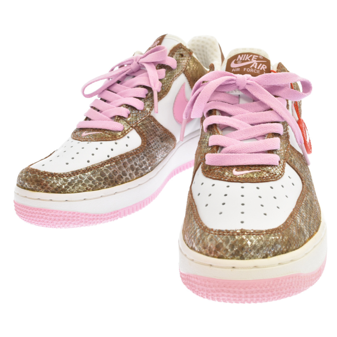 NIKE(ナイキ)のNIKE ナイキ WMNS AIR FORCE 1 PREMIUM ウィメンズ エアフォース 1 スネーク 金蛇 ローカットスニーカー ゴールド 309439-262 メンズの靴/シューズ(スニーカー)の商品写真