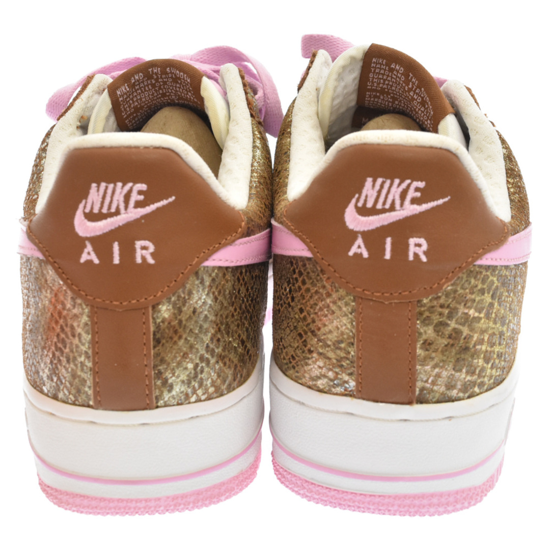 NIKE(ナイキ)のNIKE ナイキ WMNS AIR FORCE 1 PREMIUM ウィメンズ エアフォース 1 スネーク 金蛇 ローカットスニーカー ゴールド 309439-262 メンズの靴/シューズ(スニーカー)の商品写真