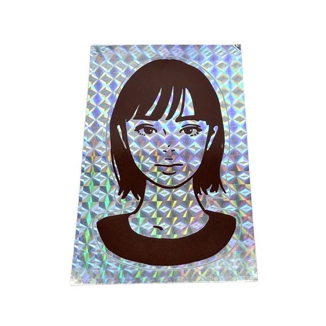 カラーKYNE Hologram Girl Sticker