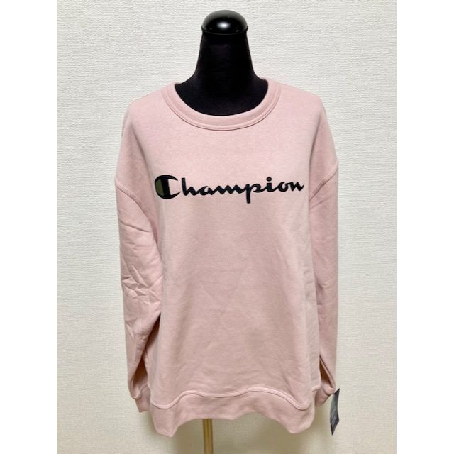 ★新品★Champion チャンピオン スウェット PINK ピンク L