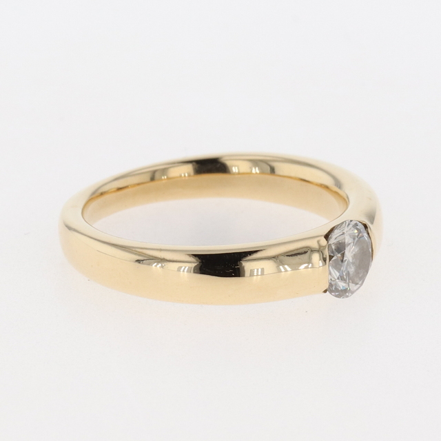 k18 ダイヤリング 0.55ct 3.88g M470-