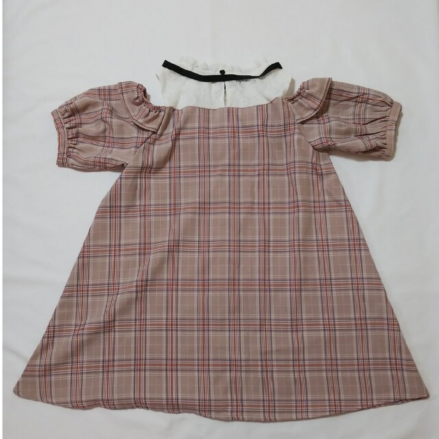 ZIDDY(ジディー)のジディー チェック柄ワンピース(ピンク) キッズ/ベビー/マタニティのキッズ服女の子用(90cm~)(ワンピース)の商品写真