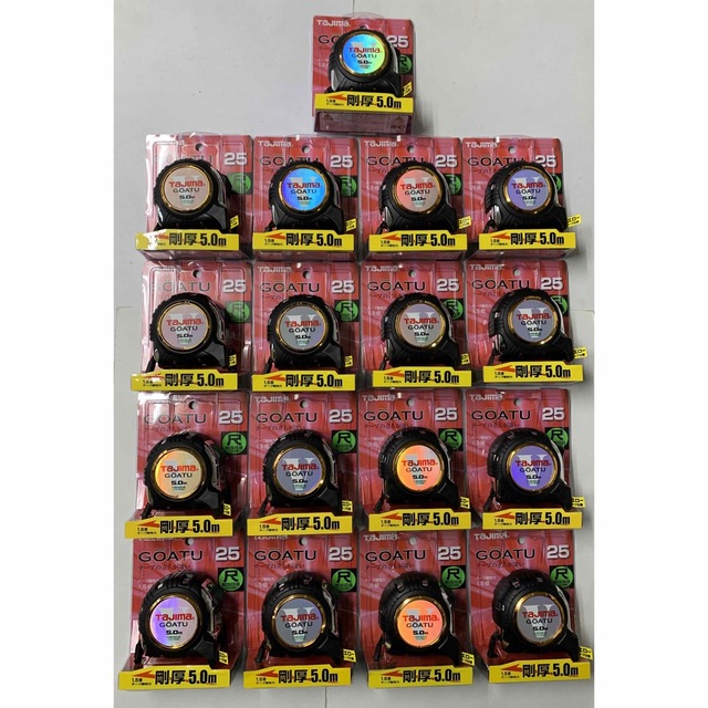 タジマ スケール 剛厚Gロック25 尺目盛 GAGL2550S×17個 タジマ スケール 剛厚Gロック25 尺目盛 GAGL2550S×17個