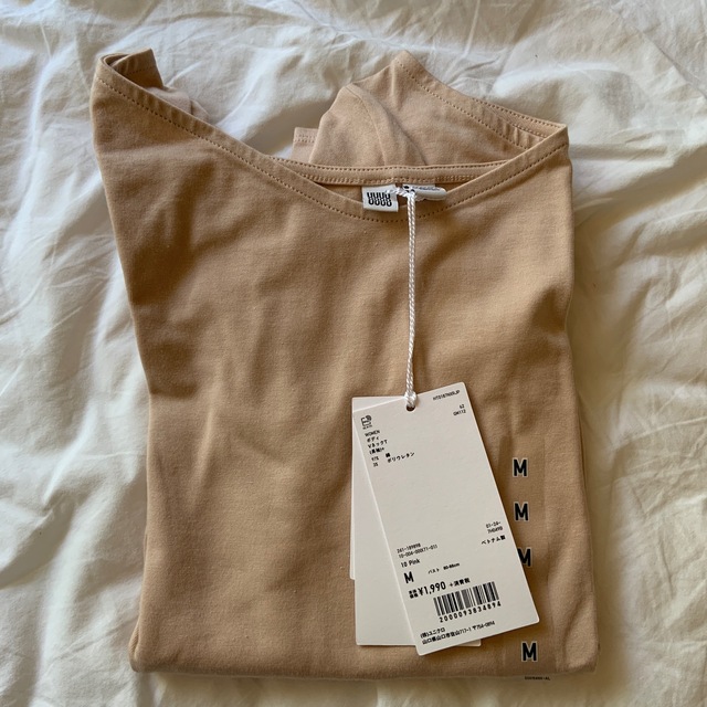 UNIQLO(ユニクロ)のボディVネックT  長袖　ユニクロU ルメール メンズのトップス(Tシャツ/カットソー(七分/長袖))の商品写真