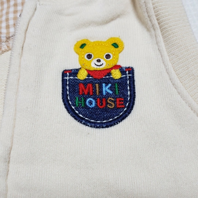 mikihouse(ミキハウス)のおぴょんす様　専用　ミキハウス　ベスト　90 キッズ/ベビー/マタニティのキッズ服男の子用(90cm~)(ジャケット/上着)の商品写真