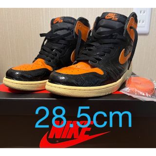 ナイキ(NIKE)の【美品】 【中古】エアジョーダン1 シャッタードバックボード3.0 (スニーカー)