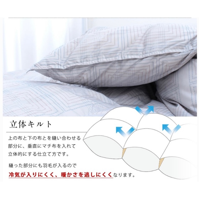 通常便なら送料無料 羽毛布団 日本製 国産 昭和西川製 羽毛ふとん