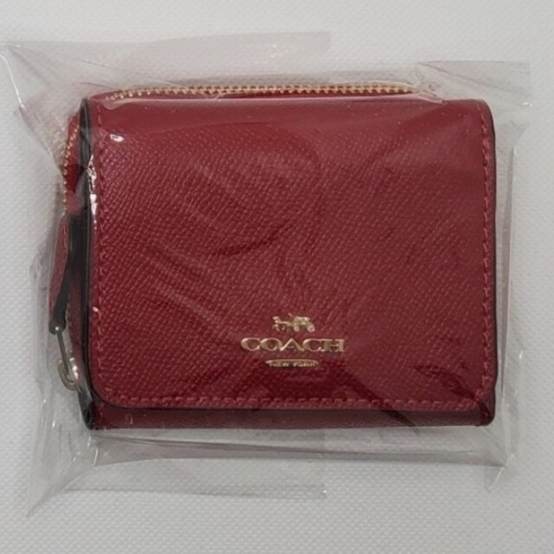 COACH(コーチ)の【 コーチ 】三つ折財布 + プレゼントキット レディースのファッション小物(財布)の商品写真