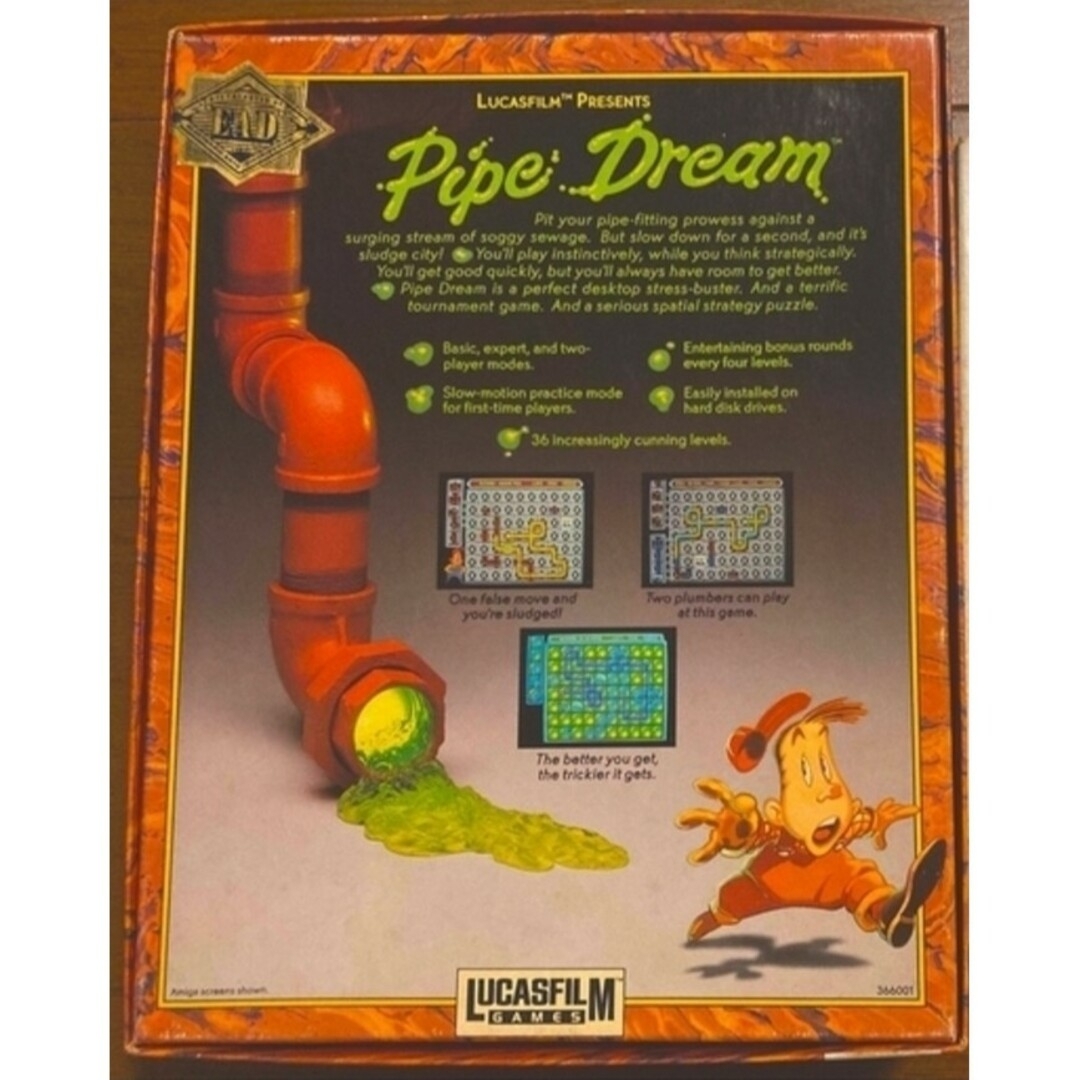 パイプドリーム日本語版　Pipe Dream　PCゲーム