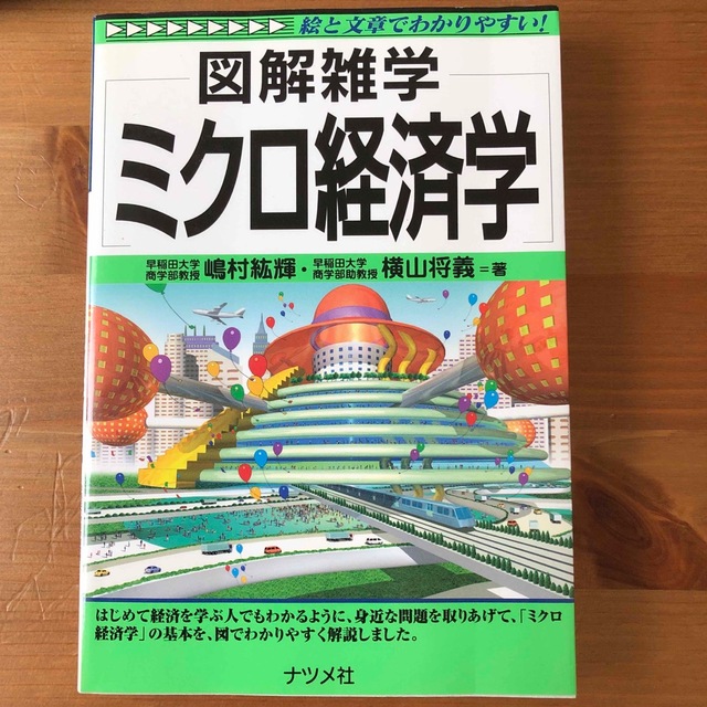 ミクロ経済学 図解雑学　絵と文章でわかりやすい！ エンタメ/ホビーの本(人文/社会)の商品写真