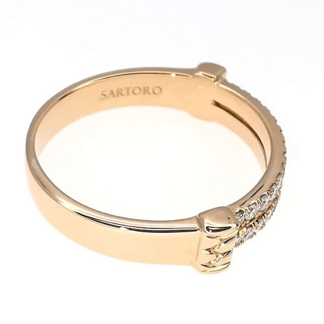 サルトロ SARTORO ダイヤモンド リング 0.20ct レディースのアクセサリー(リング(指輪))の商品写真