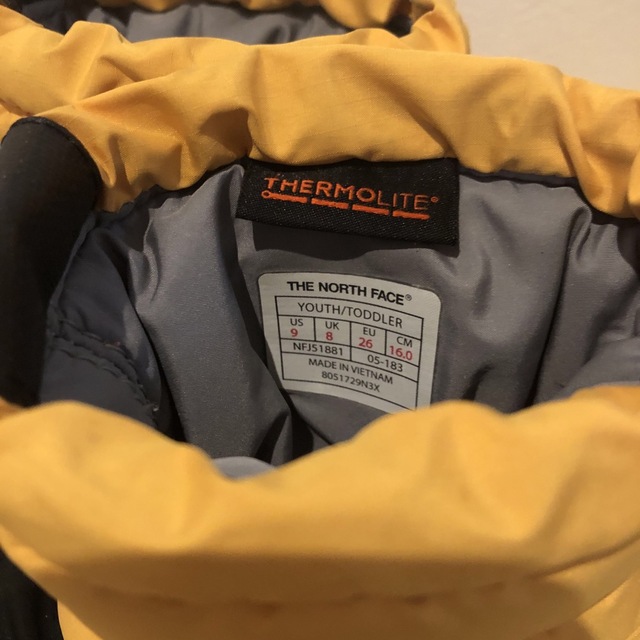 THE NORTH FACE(ザノースフェイス)のスノーブーツ キッズ/ベビー/マタニティのキッズ靴/シューズ(15cm~)(ブーツ)の商品写真