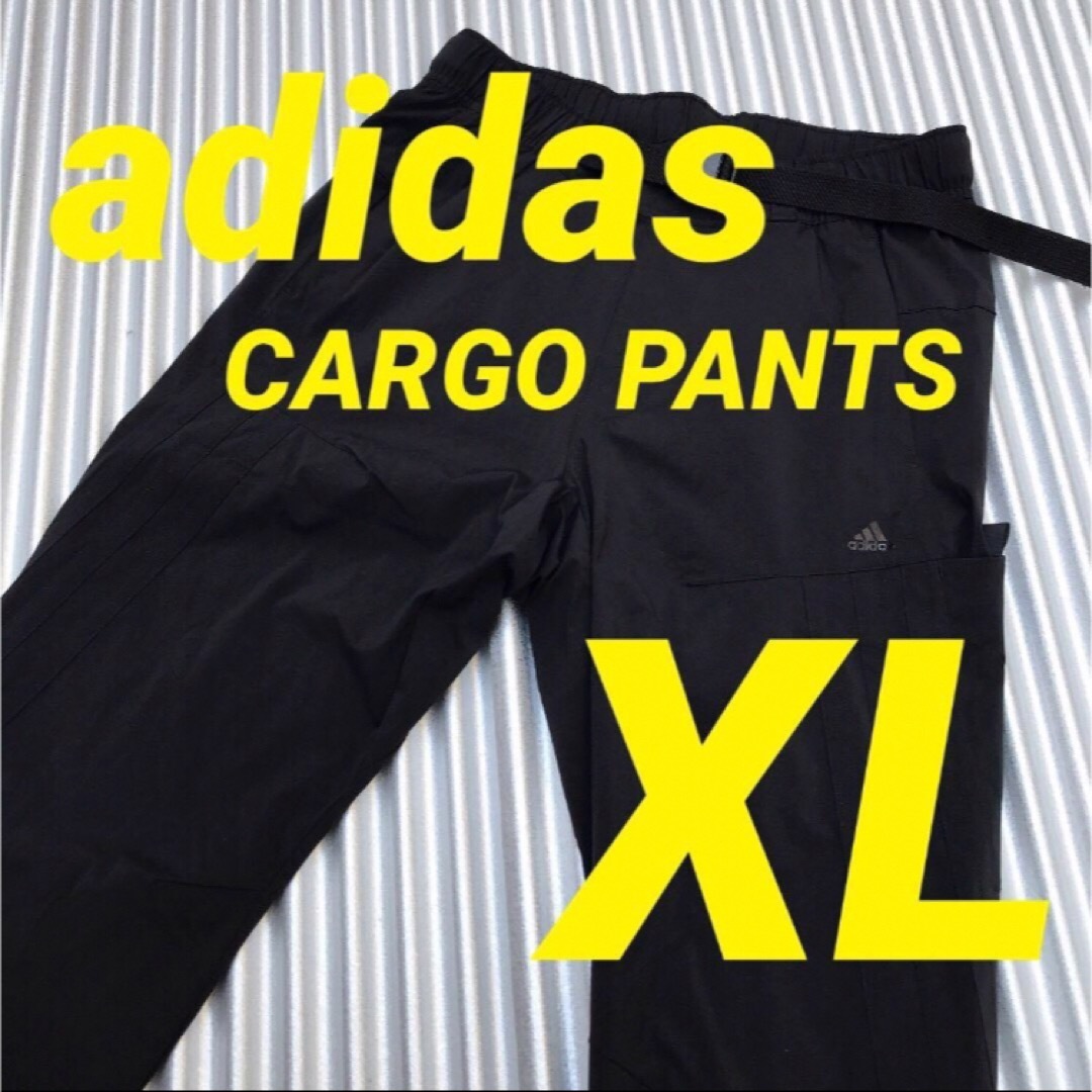 adidas(アディダス)のラスト1点✨早いもの勝ち‼️ アディダス✨ナイロン　カーゴ　ワイドパンツ XL メンズのパンツ(その他)の商品写真