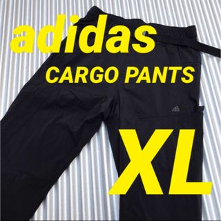 アディダス(adidas)のラスト1点✨早いもの勝ち‼️ アディダス✨ナイロン　カーゴ　ワイドパンツ XL(その他)