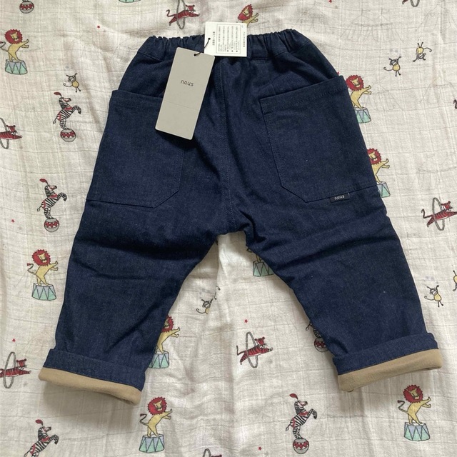 キムラタン(キムラタン)のnous. デニムズボン　90 キッズ/ベビー/マタニティのキッズ服男の子用(90cm~)(パンツ/スパッツ)の商品写真